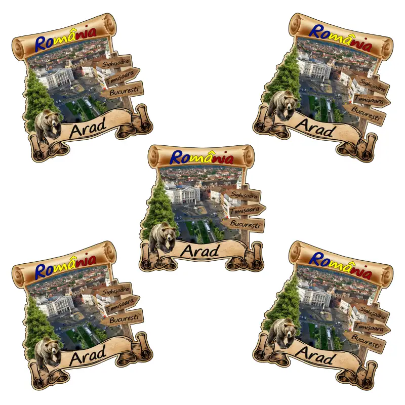 Arad romania, magnet papirus, model mgs 207v